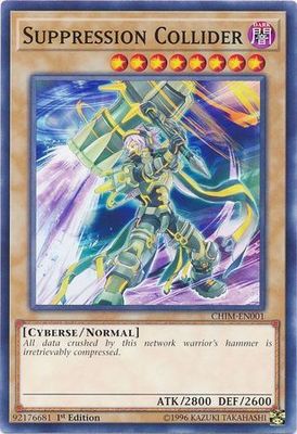 Suppression Collider - CHIM-EN001 - Common 1st Edition Chaos Impact 1st Edition Singles (espanol)
