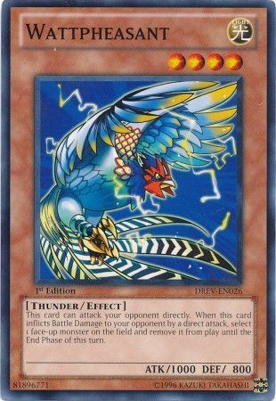 Wattpheasant - DREV-EN026 - Common 1st Edition Duelist Revolution 1st Edition Singles (espanol)