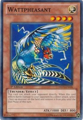 Wattpheasant - DREV-EN026 - Common 1st Edition Duelist Revolution 1st Edition Singles (espanol)