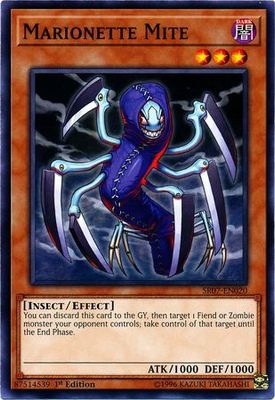 Marionette Mite - SR07-EN020 - Common 1st Edition Structure Deck: Zombie Horde Singles (espanol)