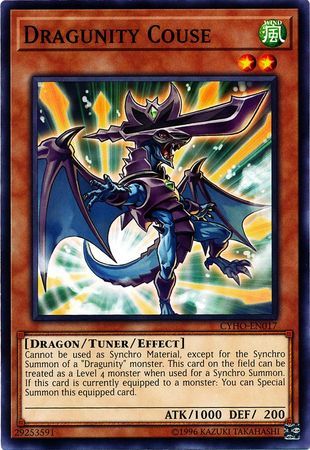 Dragunity Couse - CYHO-EN017 - Common Unlimited Cybernetic Horizon Unlimited Singles