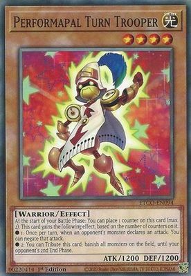 Performapal Turn Trooper - ETCO-EN094 - Common 1st Edition Eternity Code 1st Edition Singles