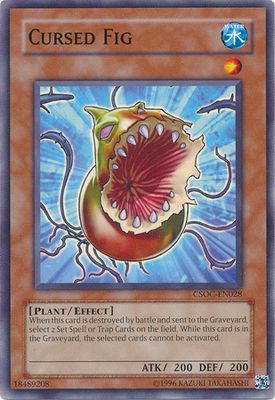 Cursed Fig - CSOC-EN028 - Common Unlimited Crossroads of Chaos [CSOC] Unlimited Singles