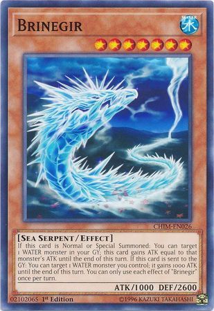 Brinegir - CHIM-EN026 - Common 1st Edition Chaos Impact 1st Edition Singles (espanol)