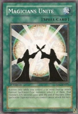Magicians Unite - SDSC-EN021 - Common 1st Edition Structure Deck: Spellcaster&#39;s Command 1st Edition Singles