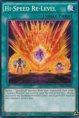 Hi-Speed Re-Level - BOSH-EN058 - Common 1st Edition Breakers of Shadow 1st Edition Singles