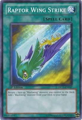 Raptor Wing Strike - DP11-EN017 - Common 1st Edition Duelist Pack: Crow [DP11] (espanol)