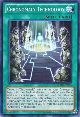 Chronomaly Technology - REDU-EN054 - Common Unlimited Return of the Duelist Unlimited Singles
