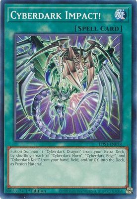 Cyberdark Impact! - LDS1-EN038 - Common 1st Edition Legendary Duelists: Season 1 [LDS1] 1st Edition Singles
