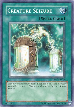 Creature Seizure - TAEV-EN058 - Common Unlimited Tactical Evolution [TAEV] Unlimited Singles