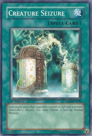 Creature Seizure - TAEV-EN058 - Common 1st Edition Tactical Evolution [TAEV] 1st Edition Singles