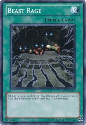 Beast Rage - DREV-EN056 - Common Unlimited Duelist Revolution Unlimited Singles