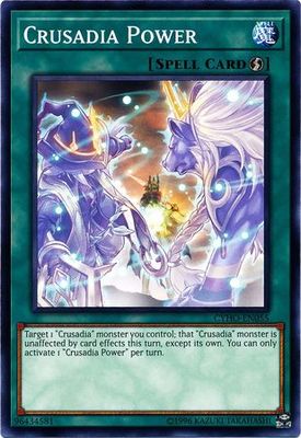 Crusadia Power - CYHO-EN055 - Common Unlimited Cybernetic Horizon Unlimited Singles