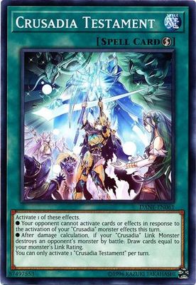 Crusadia Testament - DANE-EN061 - Common Unlimited Dark Neostorm Unlimited Singles