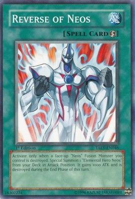 Reverse of Neos - TAEV-EN046 - Common 1st Edition Tactical Evolution [TAEV] 1st Edition Singles