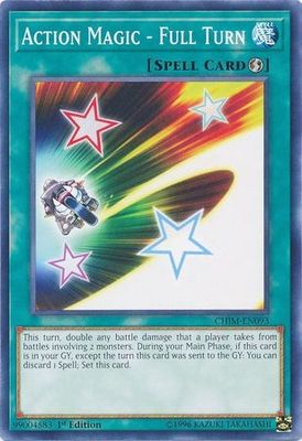 Action Magic - Full Turn - CHIM-EN093 - Common 1st Edition Chaos Impact 1st Edition Singles