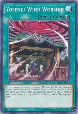 Yosenju Wind Worship - RIRA-EN057 - Common Unlimited Rising Rampage [RIRA] Unlimited Singles (espanol)