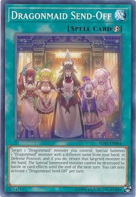 Dragonmaid Send-Off - IGAS-EN064 - Common Unlimited Ignition Assault Unlimited Singles
