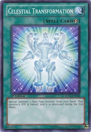 Celestial Transformation - SDLS-EN028 - Common 1st Edition Structure Deck: Lost Sanctuary 1st Edition Singles