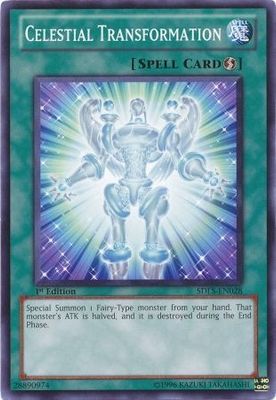 Celestial Transformation - SDLS-EN028 - Common 1st Edition Structure Deck: Lost Sanctuary 1st Edition Singles (Español)
