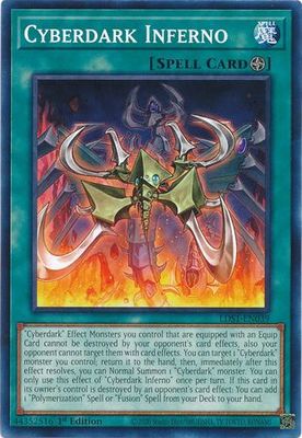 Cyberdark Inferno - LDS1-EN039 - Common 1st Edition Legendary Duelists: Season 1 [LDS1] 1st Edition Singles