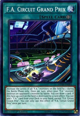 F.A. Circuit Grand Prix - MP18-EN093 - Common 1st Edition 2018 Mega-Tins Singles