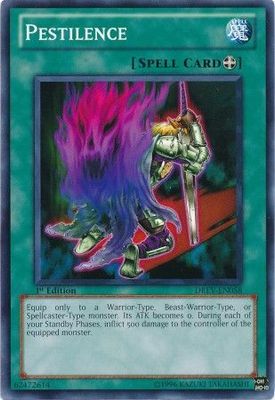 Pestilence - DREV-EN058 - Common 1st Edition Duelist Revolution 1st Edition Singles
