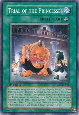 Trial of the Princesses - SOI-EN044 - Common 1st Edition Shadow of Infinity [SOI] 1st Edition Singles