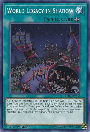 World Legacy in Shadow - CIBR-EN057 - Common 1st Edition Circuit Break 1st Edition Singles (espanol)
