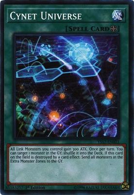 Cynet Universe - YS17-EN021 - Common 1st Edition Starter Deck Link Strike Singles