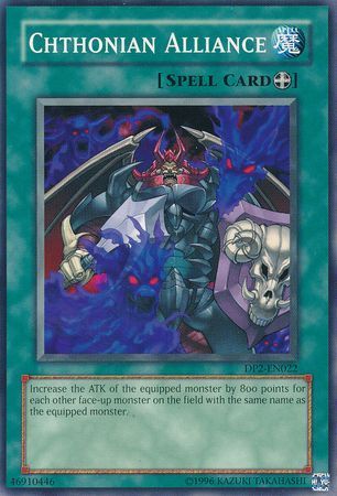 Chthonian Alliance - DP2-EN022 - Common Unlimited Duelist Pack: Chazz Princeton Unlimited Singles