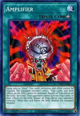 Amplifier - LED7-EN043 - Common 1st Edition Legendary Duelists: Rage of Ra 1st Edition Singles