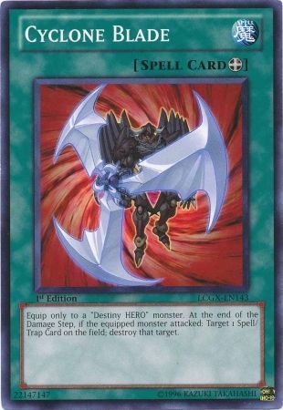 Cyclone Blade - LCGX-EN143 - Common 1st Edition Legendary Collection 2 1st Edition Singles