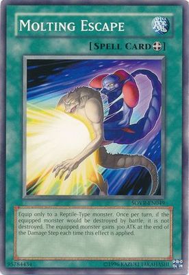Molting Escape - SOVR-EN049 - Common Unlimited Stardust Overdrive [SOVR] Unlimited Singles
