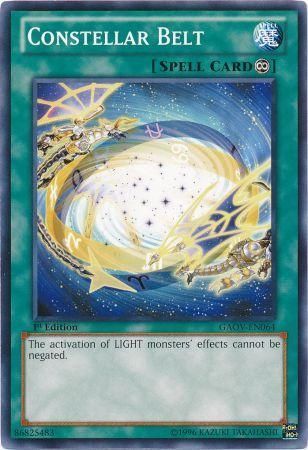Constellar Belt - GAOV-EN064 - Common 1st Edition Galactic Overlord 1st Edition Singles