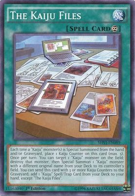 The Kaiju Files - SHVI-EN089 - Common 1st Edition Shining Victories 1st Edition Singles
