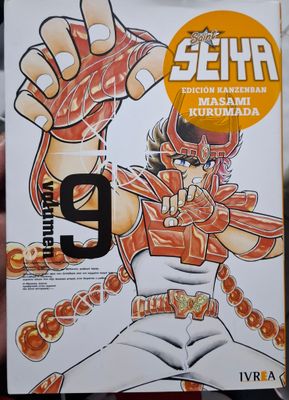 SH4 Saint Seiya Manga Volumen 9 Espanol Ivrea Caballeros del Zodiaco