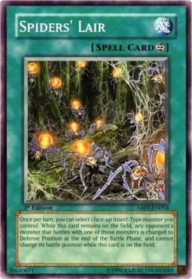 Spiders&#39; Lair - ABPF-EN054 - Common 1st Edition Absolute Powerforce [ABPF] 1st Edition Singles