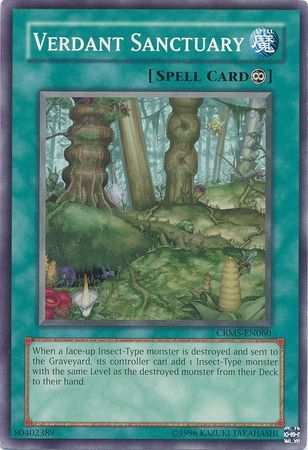 Verdant Sanctuary - CRMS-EN060 - Common Unlimited Crimson Crisis [CRMS] Unlimited Singles