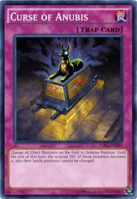Curse of Anubis - LDK2-ENJ40 - Common Unlimited Legendary Decks II - Joey Unlimited Singles