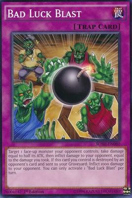 Bad Luck Blast - BOSH-EN080 - Common 1st Edition Breakers of Shadow 1st Edition Singles
