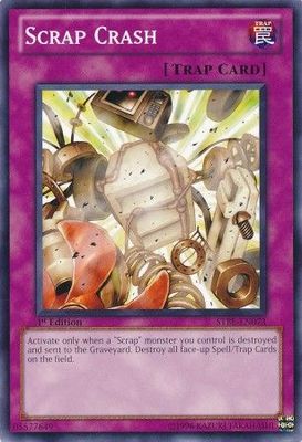 Scrap Crash - STBL-EN073 - Common 1st Edition Starstrike Blast 1st Edition Singles