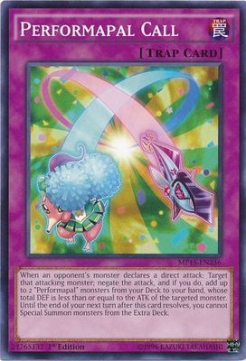 Performapal Call - MP15-EN236 - Common 1st Edition Yu-Gi-Oh! 2015 Mega-Tins [MP15]