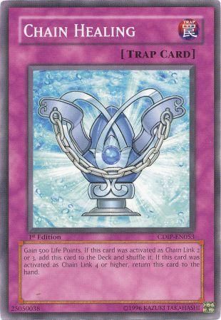 Chain Healing - CDIP-EN053 - Common 1st Edition Cyberdark Impact [CDIP] 1st Edition Singles