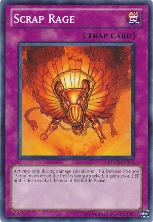 Scrap Rage - DREV-EN070 - Common Unlimited Duelist Revolution Unlimited Singles