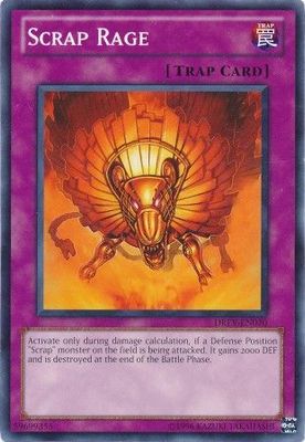 Scrap Rage - DREV-EN070 - Common Unlimited Duelist Revolution Unlimited Singles
