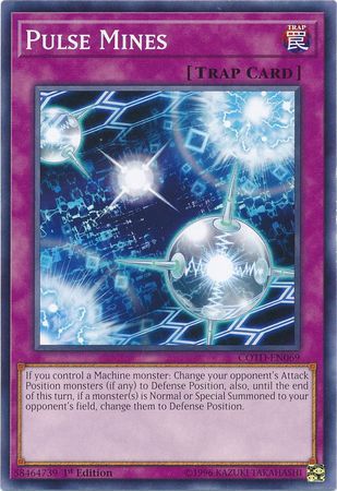 Pulse Mines - COTD-EN069 - Common 1st Edition Code of the Duelist 1st Edition Singles (espanol)