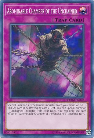 Abominable Chamber of the Unchained - CHIM-EN070 - Common Unlimited Chaos Impact Unlimited Singles