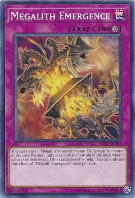 Megalith Emergence - IGAS-EN072 - Common Unlimited Ignition Assault Unlimited Singles