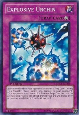 Explosive Urchin - GENF-EN065 - Common 1st Edition Generation Force 1st Edition Singles